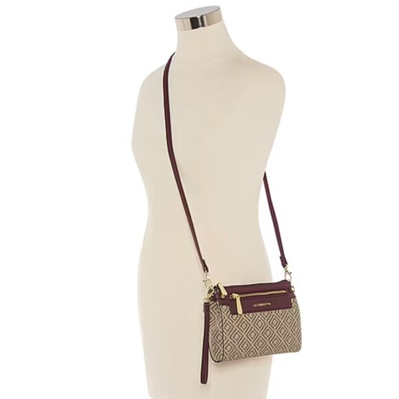 LIZ CLAIRBORNE CROSSBODY/CLUTCH NEW - Picture 2 of 5